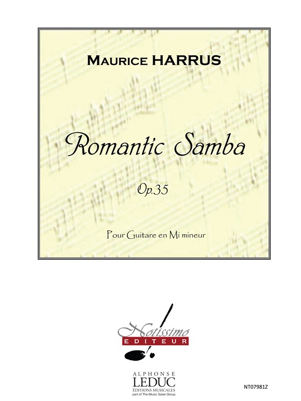 Harrus Romantic Samba Guitar Solo Book