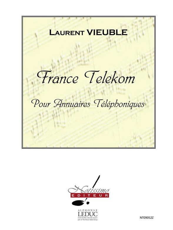 Vieuble France Telekom Voix Et Annuaires Telephoniques Voice Book
