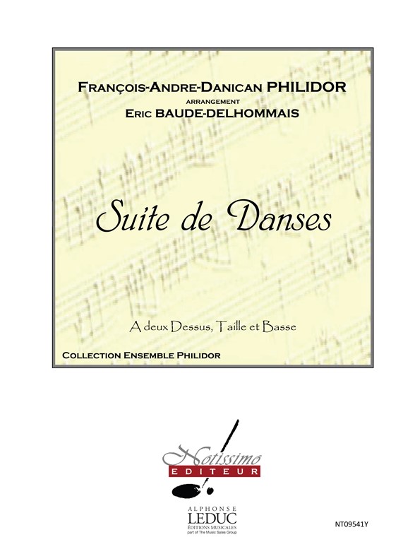Philidor Delh Suite De Danses 2 Oboes Cor Anglais Bassoon Score/Parts