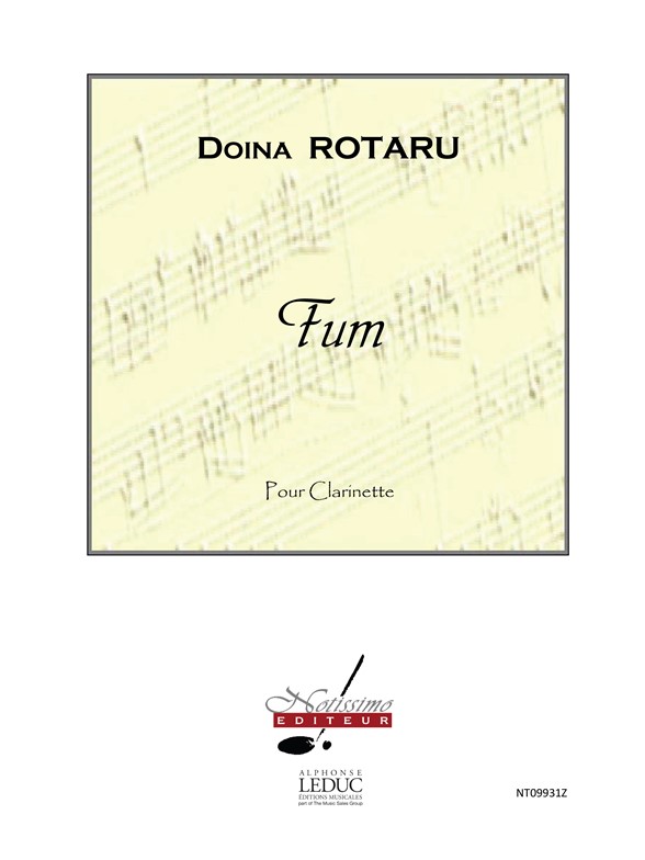 Rotaru Fum Clarinet In Bb Solo Book