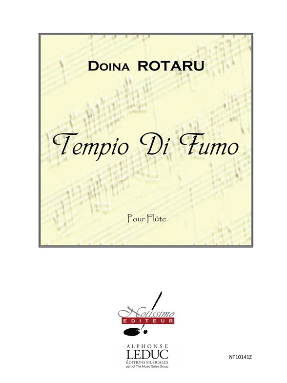 Rotaru Tempio Di Fumo Flute Solo Book