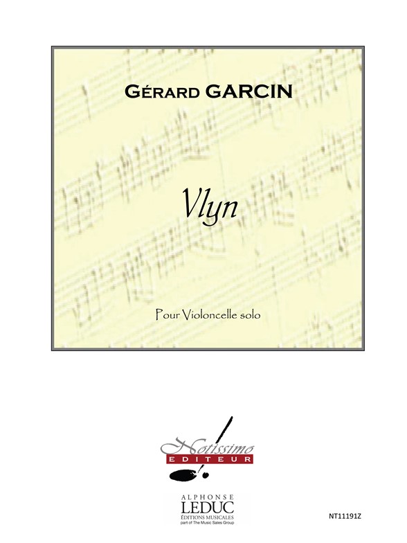 Garcin Vlyn Cello Solo Book
