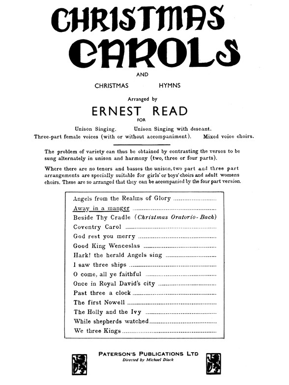 Read Away In A Manger Satb
