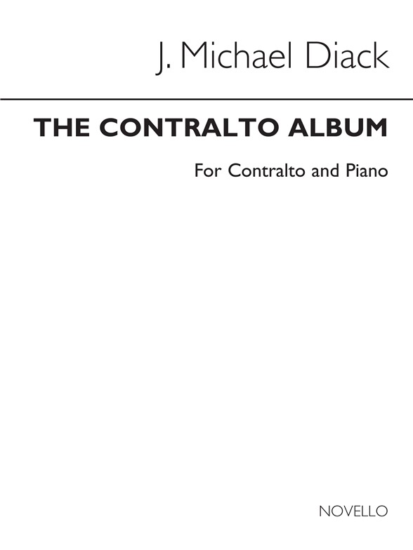 New Scottish Orpheus: Contralto And Piano