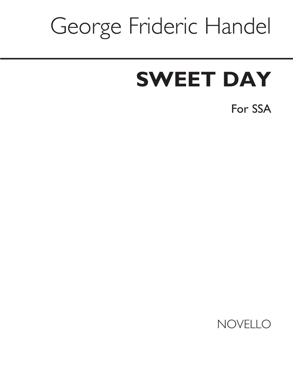 Handel Sweet Day Ssa