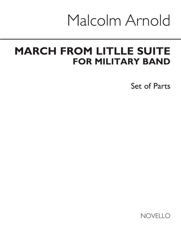 Malcolm Arnold: March From The Little Suite For Brass Band (Parts)