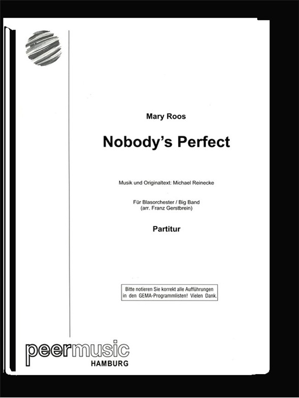 REINECKE NOBODYS PERFECT BIG BAND SCORE/PTS BK