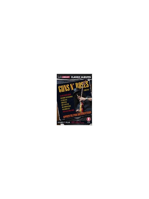 Lick Library: Classic Albums - Guns N Roses Appetite for Destruction (DVD)