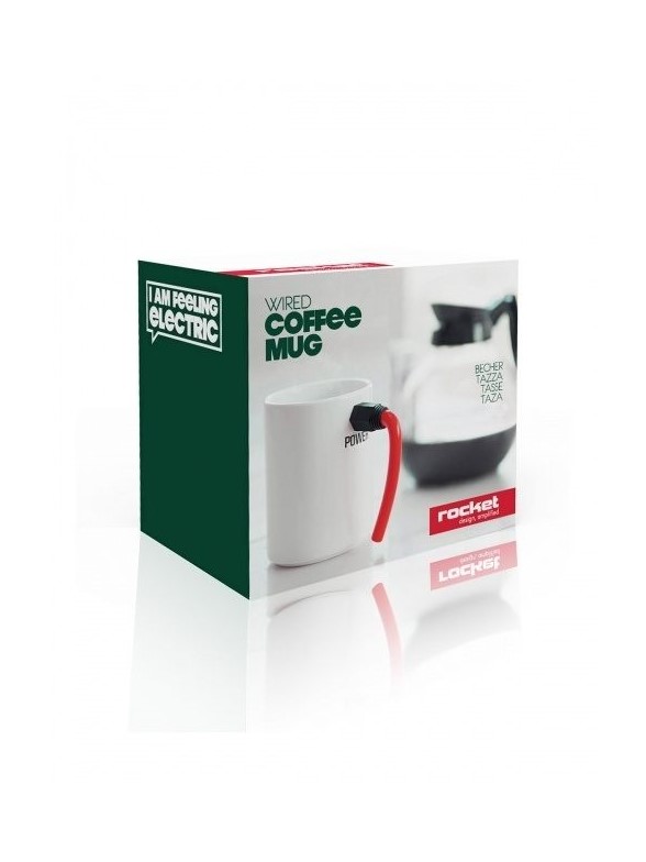 Rocket: Wired - Coffee Mug (Red)