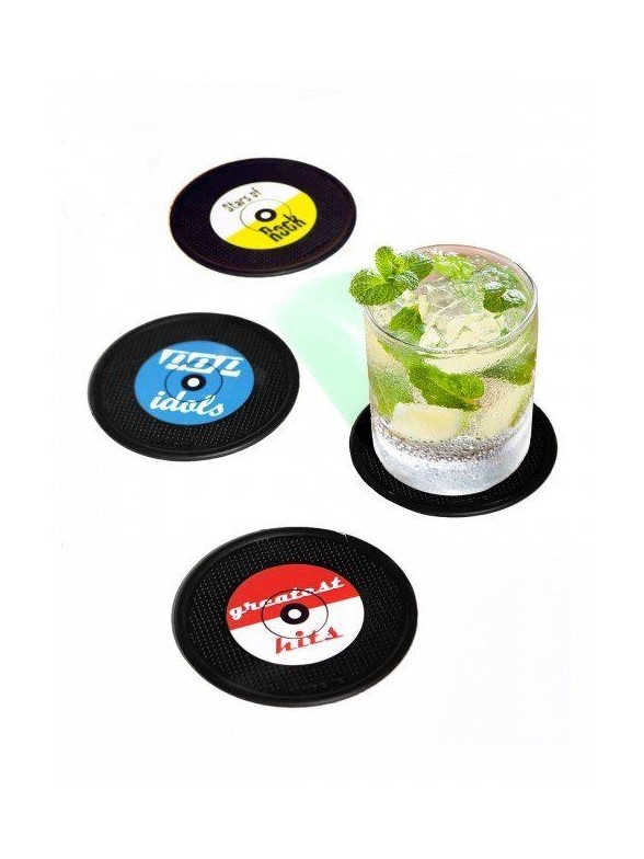 Rocket: Long Drink Coasters - Set Of 4
