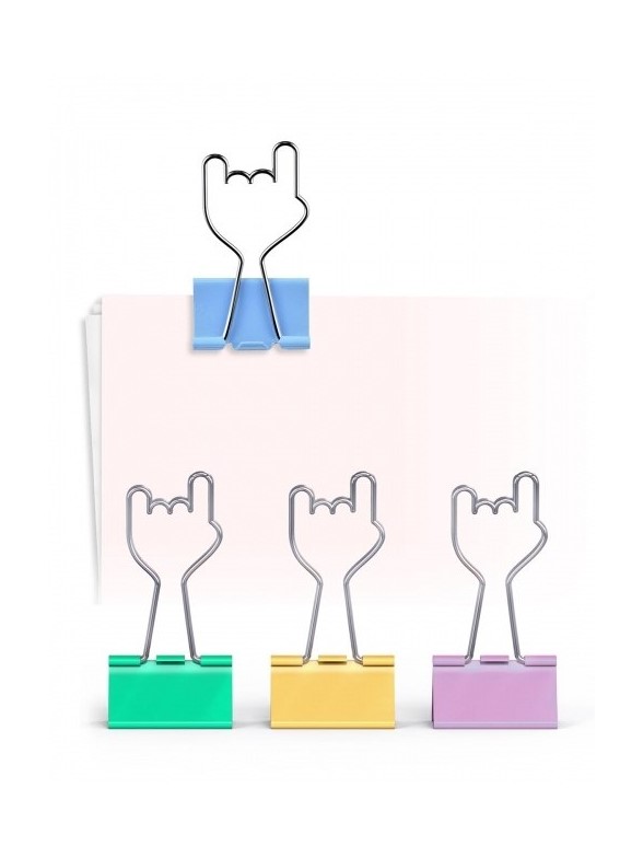 Rocket B-Indie Rockers - Binder Clips