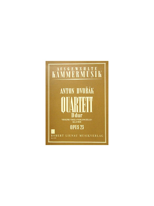 Anton Dvorak: Quartet In D Op 23