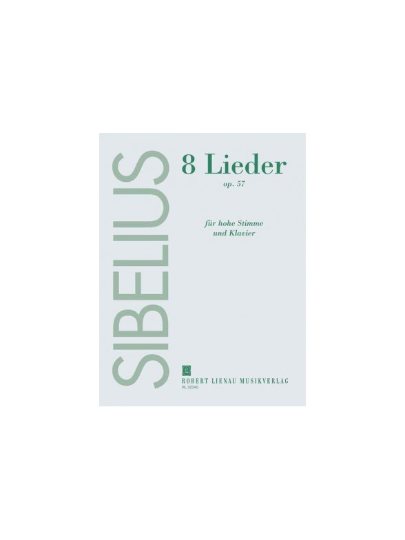 Sibelius: 8 Songs Op 57 (High)