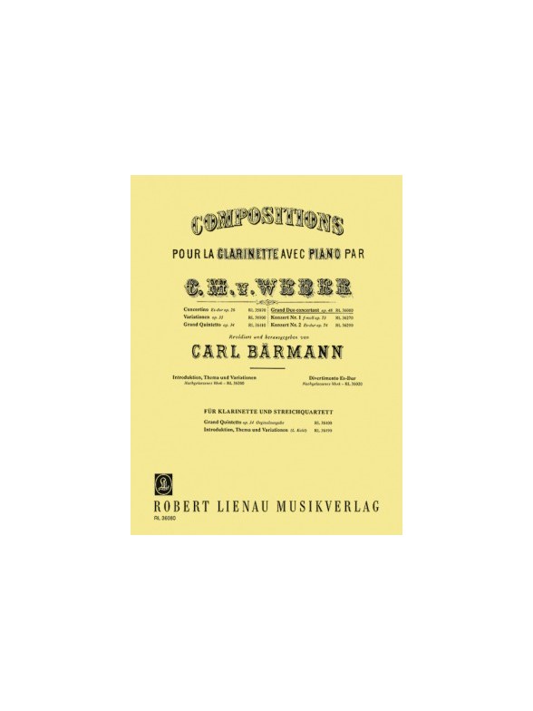 Carl Maria Von Weber: Grand Duo Concertante Op. 48