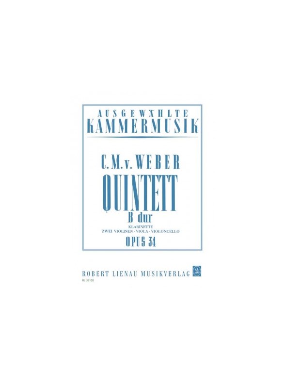 Weber, C M Von: Grand Quintet Op 34