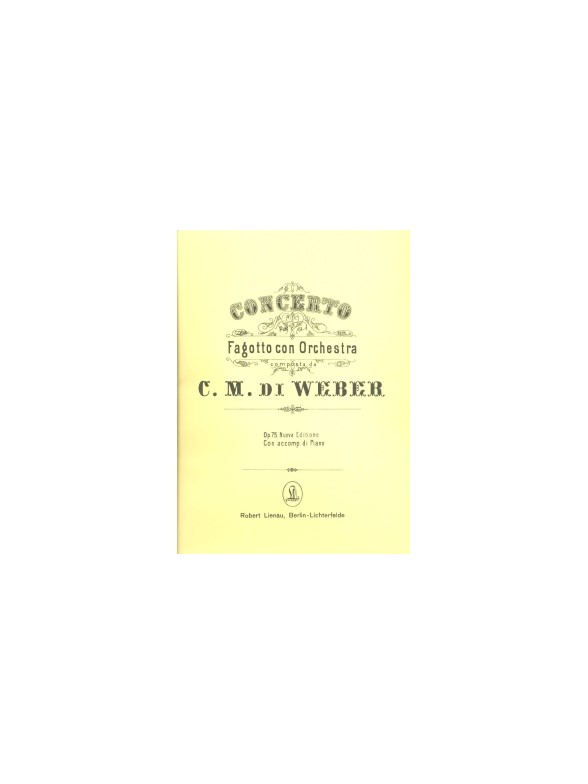 Weber, C M Von: Concerto Op 75