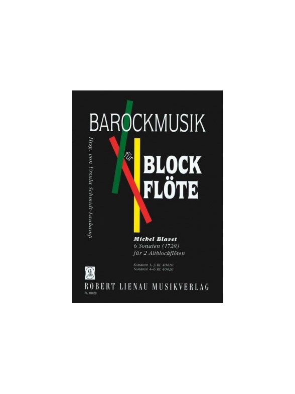 Blavet: 6 Sonatas Volume 2