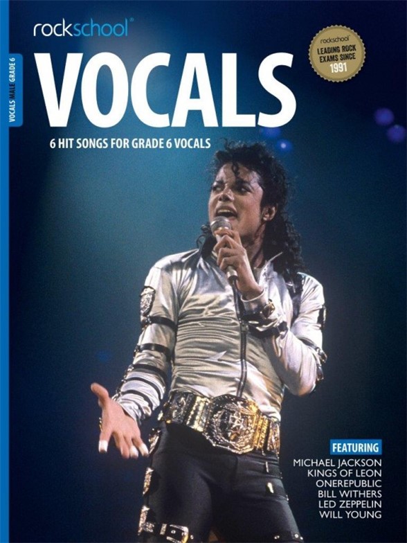 Rockschool: Vocals Grade 6 - Male (Book/Audio)