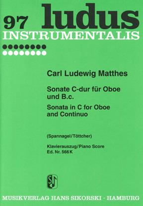 MATTHES SONATA C MAJ OB/CONTINUO
