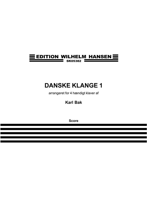 DANSKE KLANGE 1