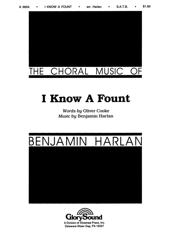 Benjamin Harlan: I Know A Fount