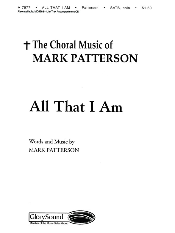 Mark Patterson: All That I Am