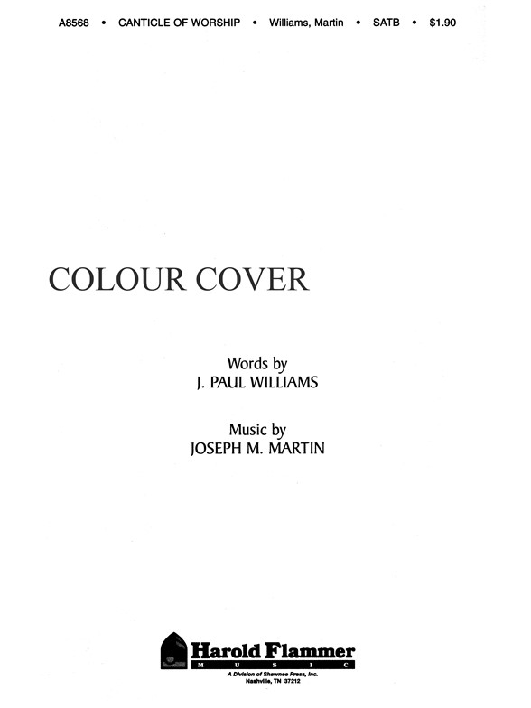 Joseph Martin: Canticle Of Worship