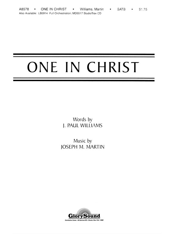 Joseph Martin: One In Christ (SATB)