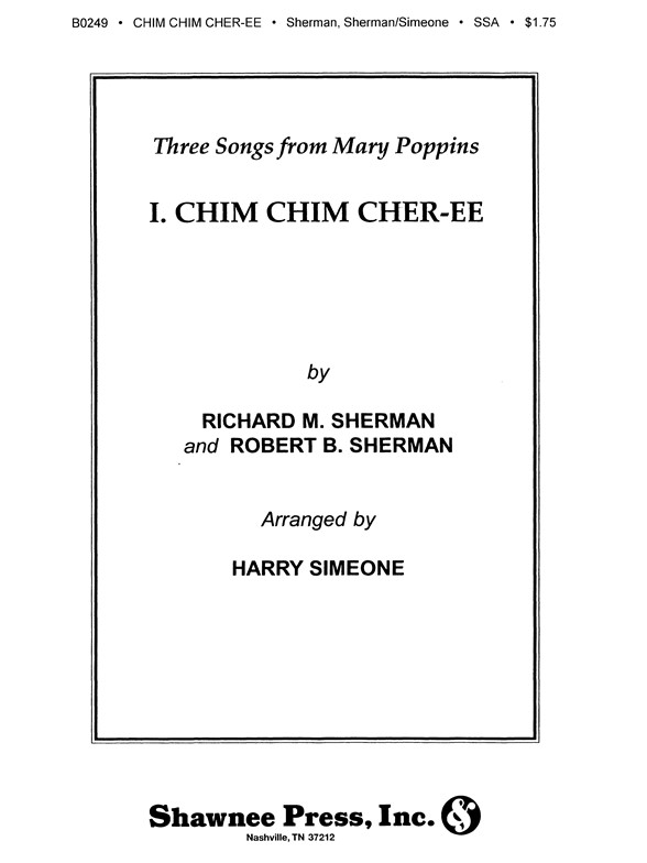 SHERMAN CHIM CHIM CHER-EE SSA