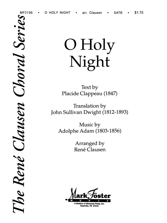 CLAUSEN O HOLY NIGHT SATB
