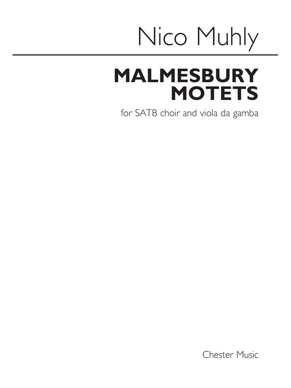 Mico Muhly: Malmesbury Motets (Score)