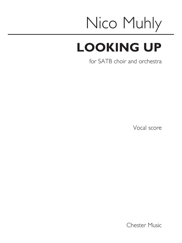 Nico Muhly: Looking Up (Vocal Score)