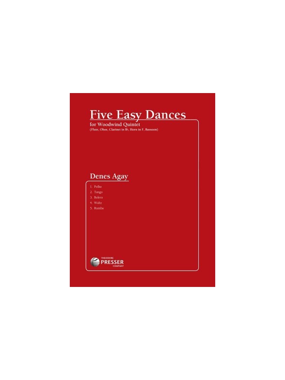 Denes Agay: 5 Easy Dances (Quintet-Wind)