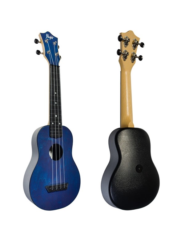 Flight: TUS35 ABS Travel/rejse Ukulele - mørkeblå
