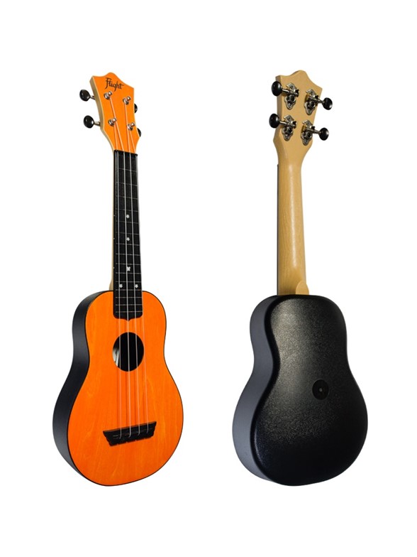 Flight: TUS35 ABS Travel/rejse Ukulele - Orange