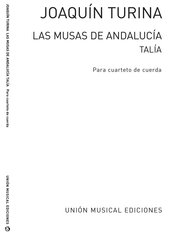 Turina Talia No.3 De Las Musas De Andalucia Str 4tet Pts
