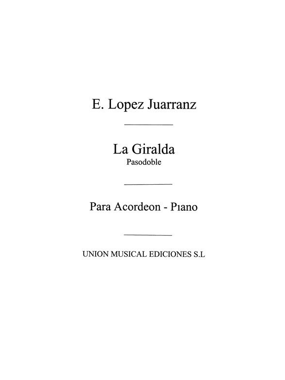 Juarranz: La Giralda, Pasodoble (Biok) for Accordion