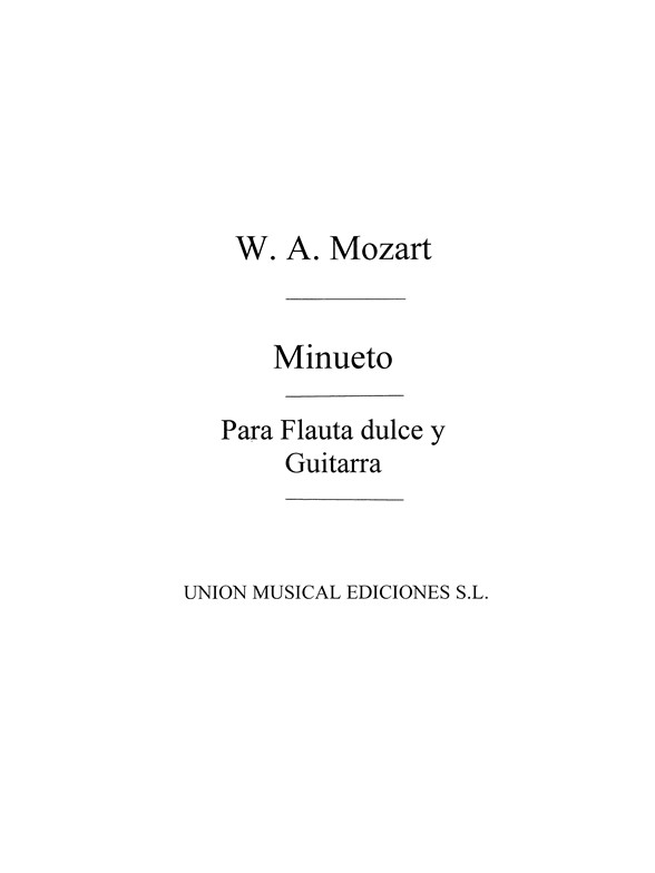 Mozart: Minueto De La Serenata K. 525 (Eine Kleine Nachtmusik)