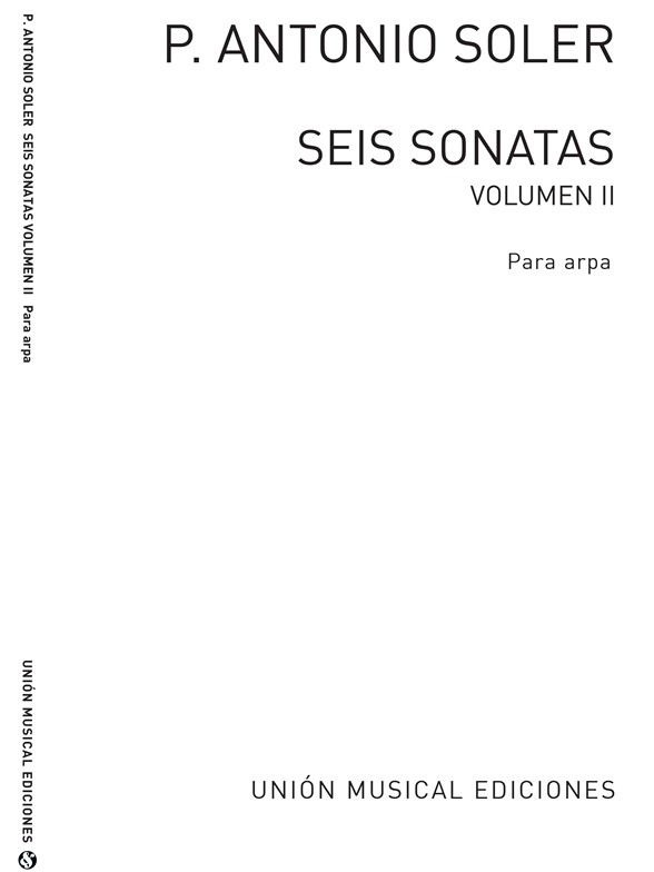 Soler: Seis Sonatas Vol.2 (Calvo Manzano) for Harp
