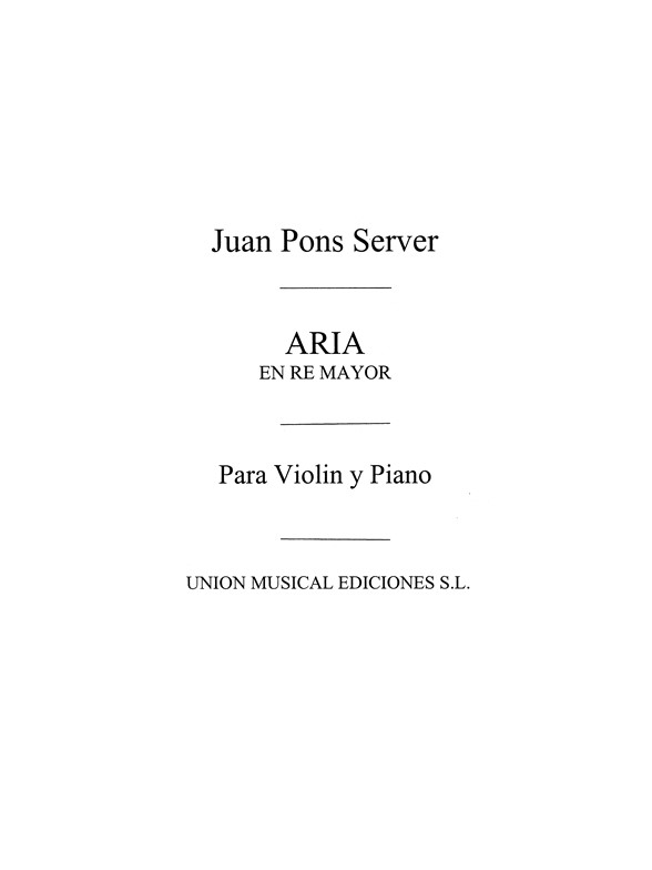 Pons Server: Aria In Re Mayor