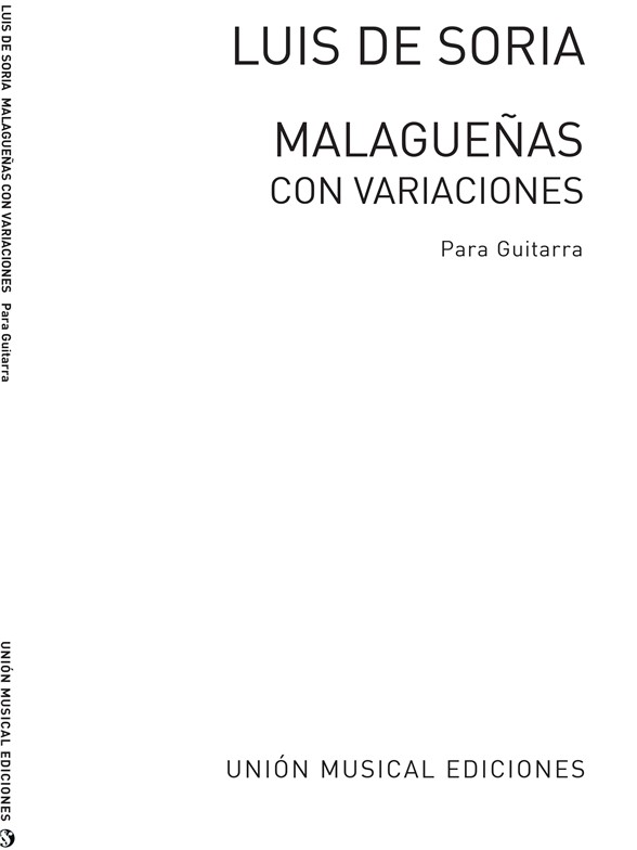 Soria: Malaguenas Con Variaciones for Guitar