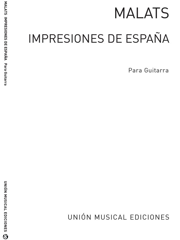 Malats: Impresions De España-No.2 Serenata Española (Guitar)