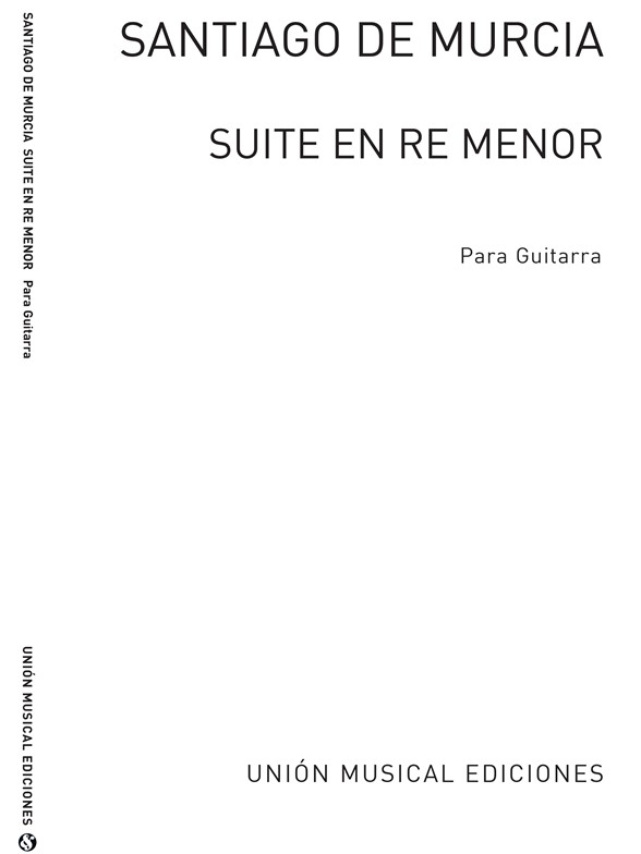 Murcia: Suite En Re Menor (Azpiazu) for Guitar