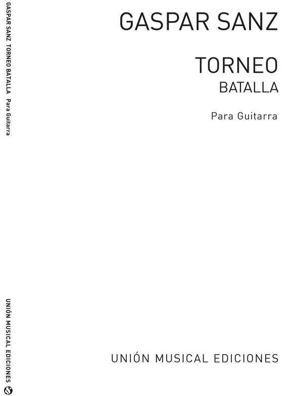 Sanz: Batalla/Torneo (Tarrago) for Guitar