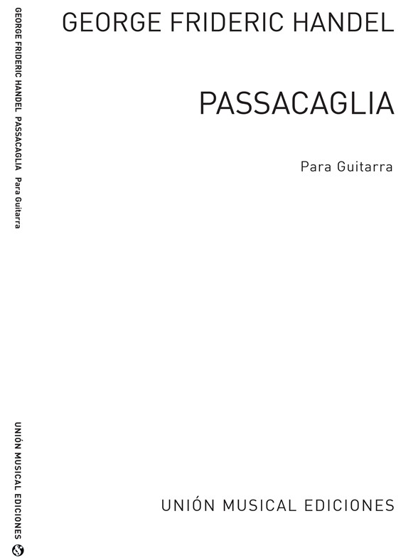 Haendel: Passacaglia (Garcia Velasco) for Guitar