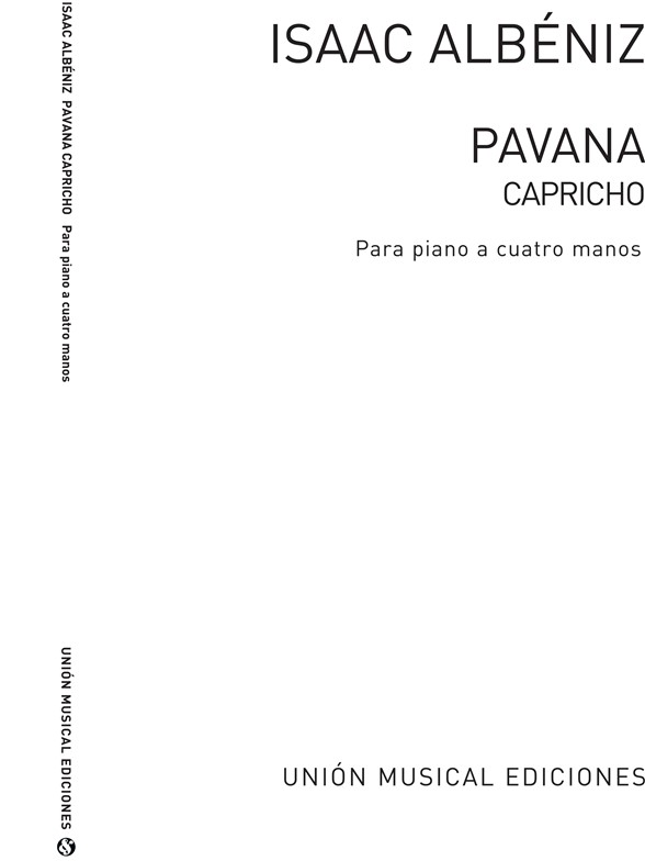 Isaac Albeniz: Pavana Capricho Piano for 4 Hands
