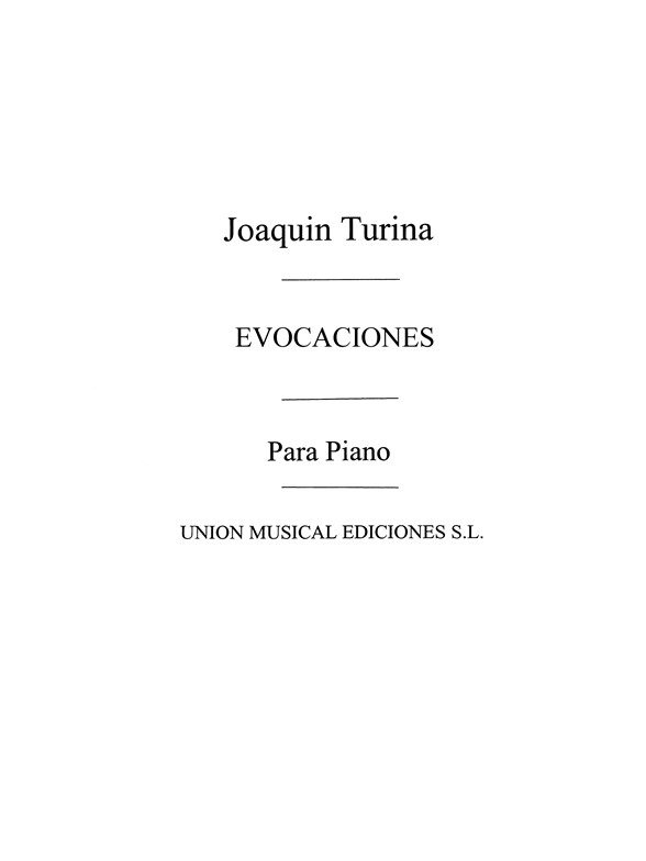 Turina: Evocaciones from Tres Piezas Op.46 for Piano