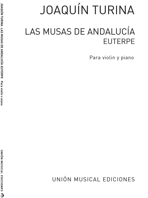 Turina Musa De Andalucia No2 Euterpe Piano