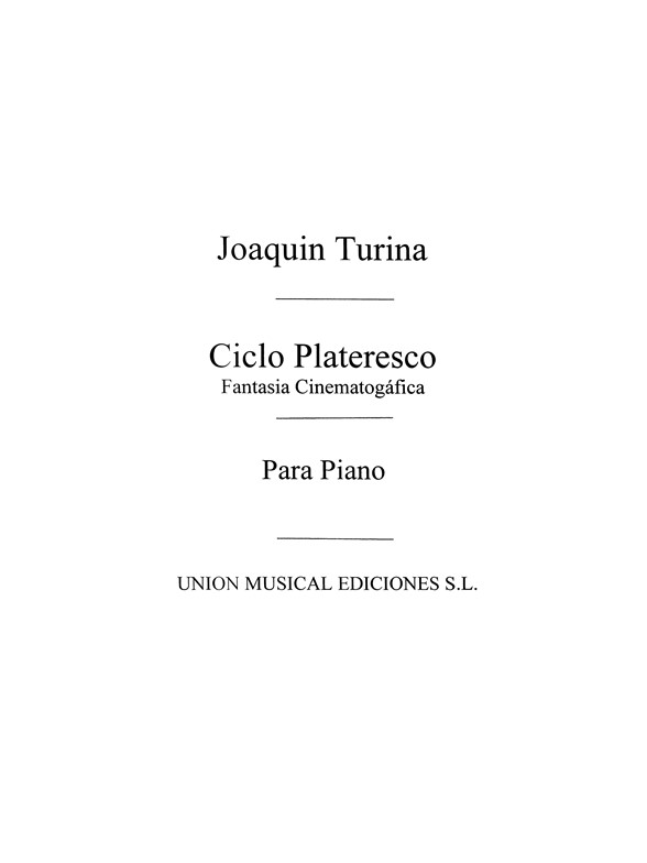 Turina: Fantasia Cinematografica en forma de Rondo, Op.103 de Ciclo Plateresco