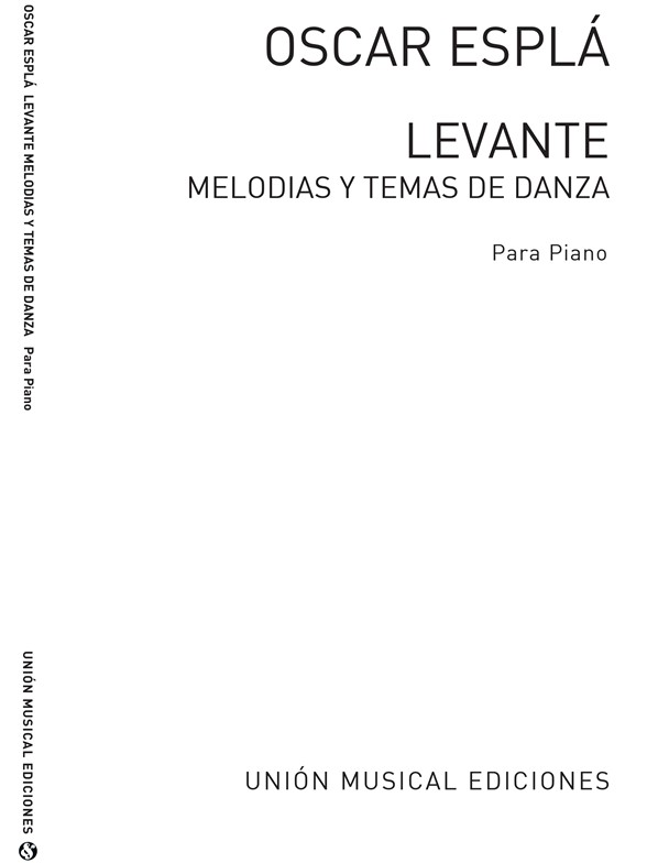 Espla Levante Melodias Y Temas De Danza Piano